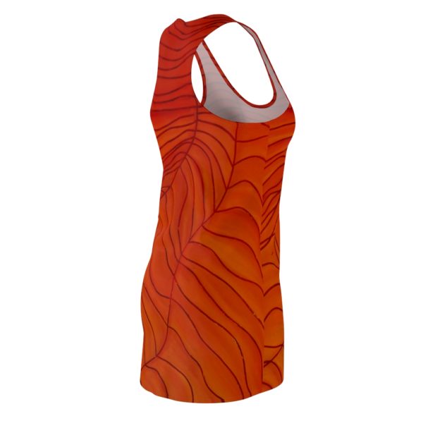 Kat's Orange Women's Cut & Sew Racerback Dress - Image 5