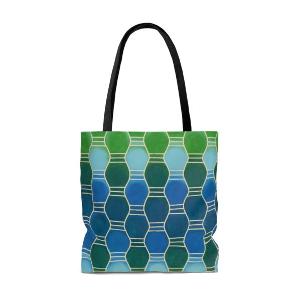 Kat's Green Tote Bag - Image 6