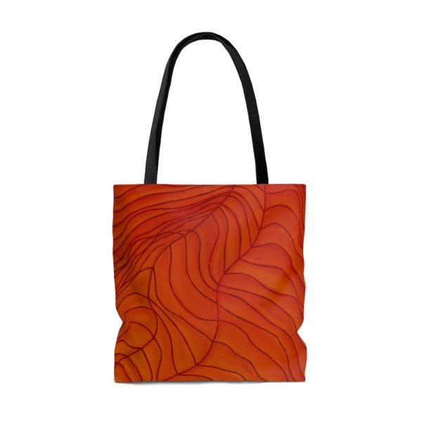 Kat's Orange Tote Bag - Image 6