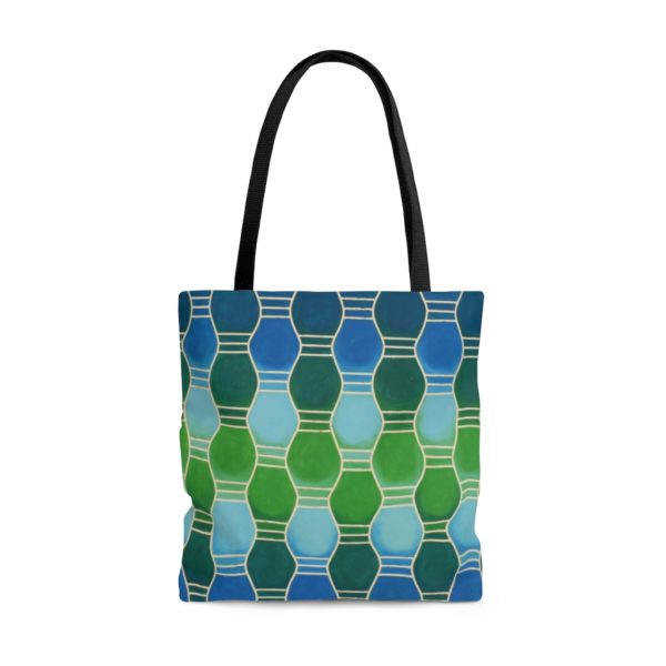 Kat's Green Tote Bag - Image 5