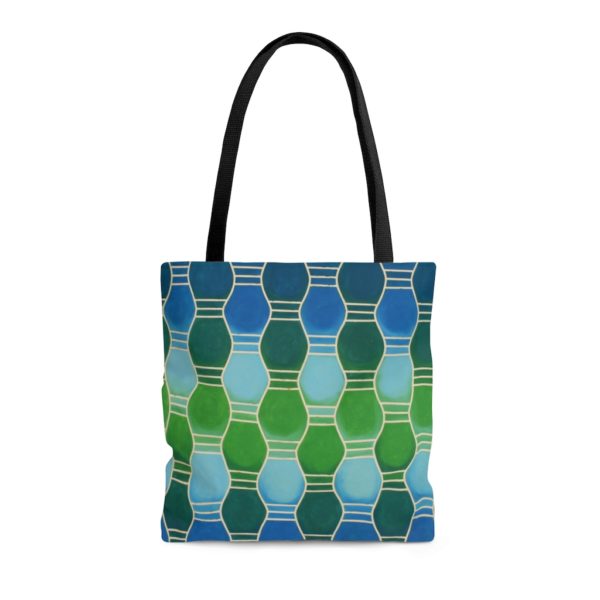 Kat's Green Tote Bag - Image 3