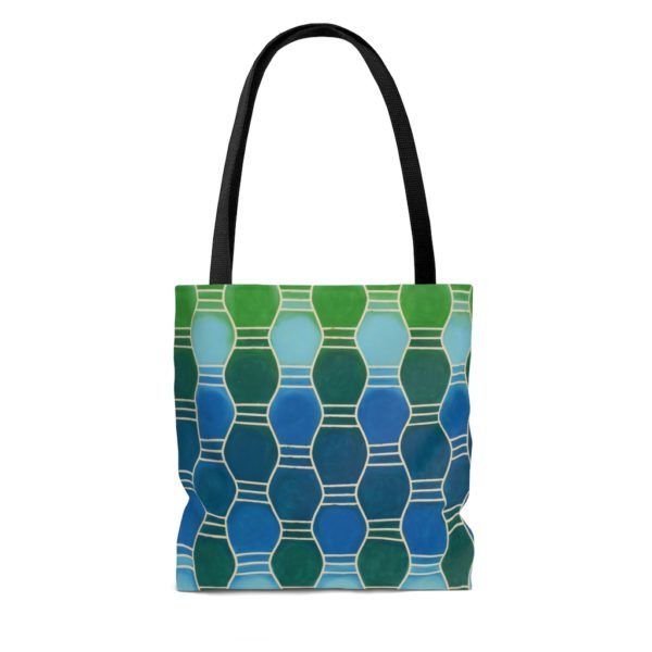 Kat's Green Tote Bag - Image 2