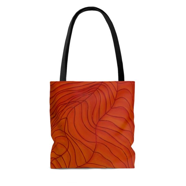 Kat's Orange Tote Bag - Image 2