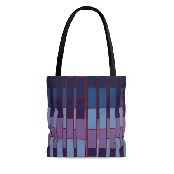 Kat's Purple and Blue Tote Bag