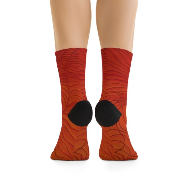 Kat's Orange DTG Socks - Image 3