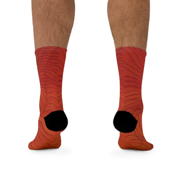 Kat's Orange DTG Socks - Image 5