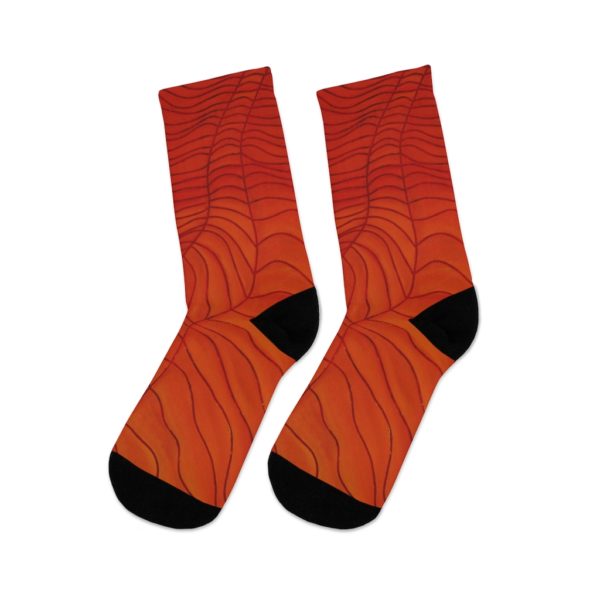 Kat's Orange DTG Socks - Image 7