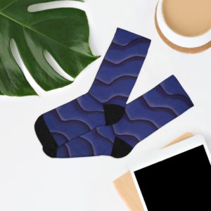 Kat's Purple DTG Socks