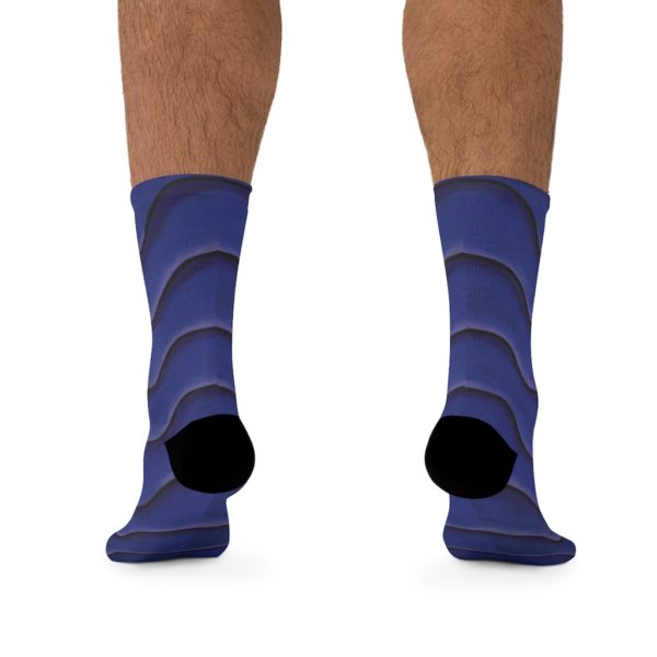 Kat's Purple DTG Socks - Image 5