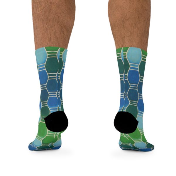 Kat's Green DTG Socks - Image 5