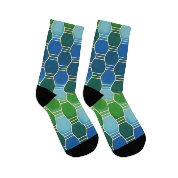 Kat's Green DTG Socks - Image 6