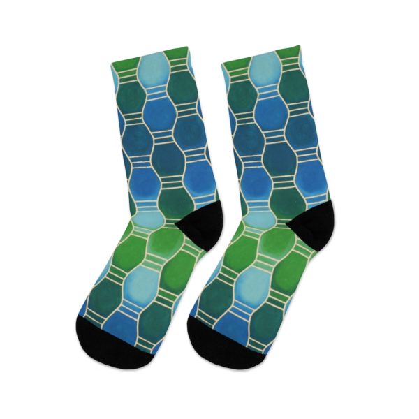 Kat's Green DTG Socks - Image 7