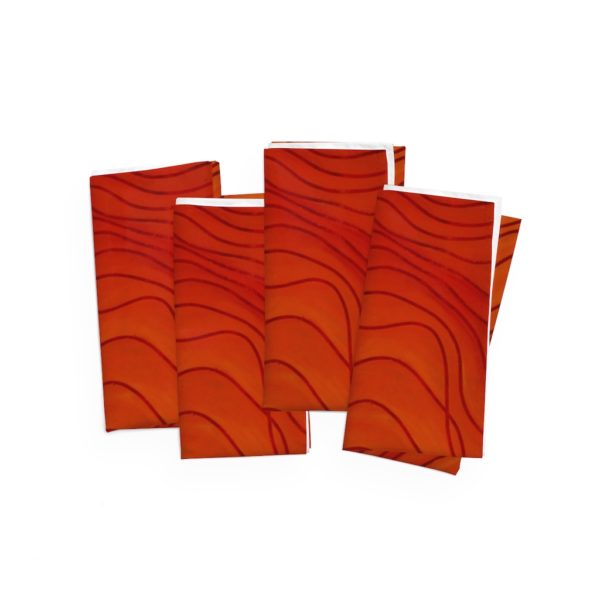 Kat's Orange Napkins - Image 3